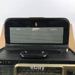 Zenith A600 Transoceanic Tube Radio with RCA Jack (For Parts/Repair)