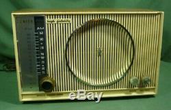 Zenith AM-FM Vintage Tabletop Tube Radio Plays S-46351- FOR REPAIR 19E023