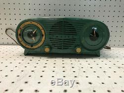 Zenith AM Tube Radio Art Deco Mid Century Eames Era for Parts and Restoration