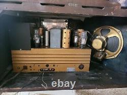 Zenith Antique Tube Radio 8S531 Works