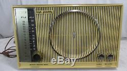 Zenith Antique Tube Radio High Fidelity AM FM Retro Radio C845L Collector MINT