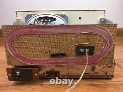 Zenith C725C AM-FM Tube Mid-Century Tabletop Radio Vintage Original Please Read