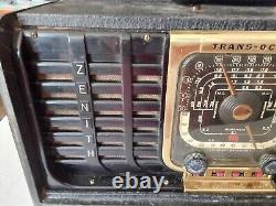 Zenith G500 Trans-Oceanic Portable RADIO 1949-1951