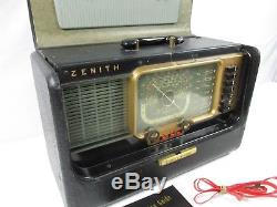Zenith H500 Super Trans-Oceanic Wavemagnet Shortwave Radio (For Parts or Repair)