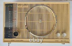 Zenith High Fidelity Am/fm Tube Radio Model H 845 Made In USA Works Great