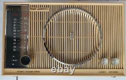 Zenith High Fidelity Am/fm Tube Radio Model H 845 Made In USA Works Great