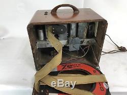 Zenith Model 5g403 Portable Radio