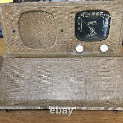 Zenith Model 6g501m Long Distance With Wavemagnet Radio Vintage