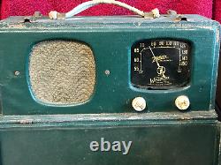 Zenith Model 6g501m Long Distance With Wavemagnet Radio Vintage