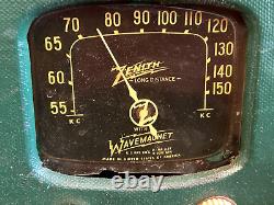 Zenith Model 6g501m Long Distance With Wavemagnet Radio Vintage