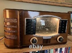 Zenith Model 7S633 Antique Radio 1941 WORKS! Automatic Tuning