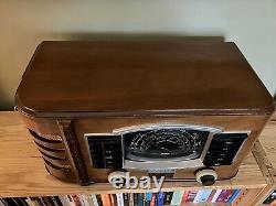 Zenith Model 7S633 Antique Radio 1941 WORKS! Automatic Tuning