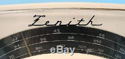 Zenith Model 8H023 Factory Painted Bakelite AM/FM Tube Radio Armstrong Tuner