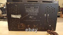 Zenith Model C845Y Wood Cabinet HiFi AM/FM Tube Table Radio 1950s part/repair