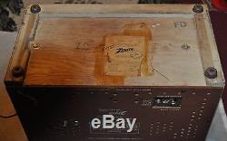 Zenith Model C 730 Blonde Wood Cabinet AM/FM Tube Radio