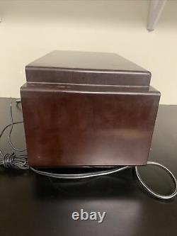 Zenith Model J-733 AM/FM Clock tube Radio (1956) NICE CASE With CHASSIS