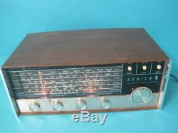 Zenith Model M660A Multiband Tube Radio Rcvr From 1966 In Exc Working Condition
