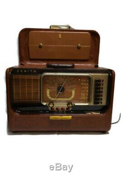 Zenith R-520/URR Military Version Transoceanic Tube Radio Working Perfectly