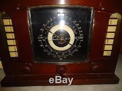 Zenith Radio 14h789 / 13d22 All Tube Tuner + Amplifier With Manual 5 Pieces