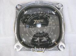 Zenith Radio Bezel, Glass, Dial, And Pointer