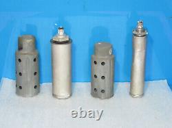 Zenith Radio Parts 1937 Tube Covers (2) Filters To Fill Empty Holes In Chassis
