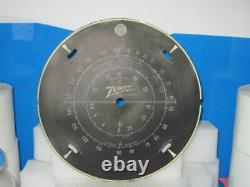 Zenith Radio Parts, Dial Face Only For 12u-158 Or 12u-159 Part Number 26-130