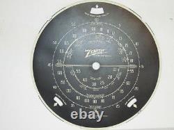Zenith Radio Parts Original 1938 Dial Face Pn. 26-163