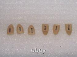 Zenith Radio Parts Station Tabs Only For Automatic Tuning Receivers. (20)