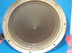 Zenith Radio Speaker, 1940 14'' Single Tube Out Put Speaker Pn 49h415