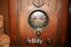 Zenith Radio Tombstone 5-s-29, caps and cord replaced