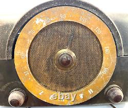 Zenith Record Player Radio COBRA-MATIC H664 VARIABLE SPEED TUBE AMP