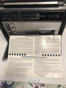 Zenith Royal D7000y Very Popular Model Am Fm Sw Radio 1961 Model Collector Favrt