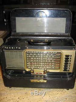 Zenith T600 Transoceanic tube AM/SW with RCA jack to play FM, Pandora