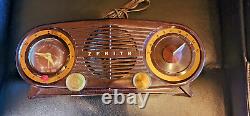 Zenith THE OWL Model R514 mid 1950's AM Tube Radio RARE Works Great See Video