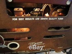 Zenith TUBE LIFE SAVER, amerikanisches 5 Röhrenradio Typ M 520T, 110V, 1952