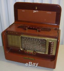 Zenith T A600 Tan Transoceanic Radio