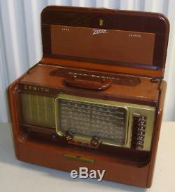 Zenith T A600 Tan Transoceanic Radio