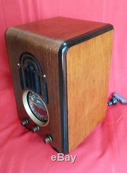 Zenith Tombstone AM/SW Radio Model 5-S-228 (1938) RESTORED