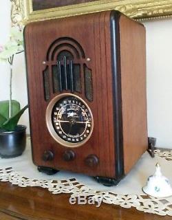 Zenith Tombstone AM/SW Radio Model 5-S-228 (1938) RESTORED