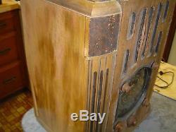 Zenith Tombstone Radio Model 10S130, 1936-37, for Parts or Repair, Rare