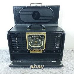 Zenith TransOceanic Tube Radio Model 8G005TZ1Y 8G005 Vintage 1940s Works