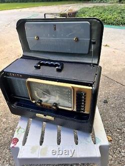 Zenith Trans-Oceanic A600 Antique Shortwave Tube Radio USA Made