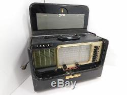 Zenith Trans-Oceanic B600 Vintage Tube Radio Receiver 6A40 Chassis SN 6871738