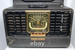 Zenith Trans-Oceanic Chassis 5G40 Wave Magnet Tube Radio WORKS But Sold As-is