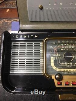 Zenith Trans-Oceanic H500 Shortwave Tube Radio Works. Excellent Condition