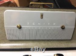 Zenith Trans-Oceanic H500 Shortwave Tube Radio Works. Excellent Condition