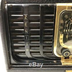 Zenith Trans Oceanic Portable Tube Radio Model G500 Not Working