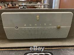 Zenith Trans-Oceanic Radio Model H500 Chassis 5H40 Working WITH MANUALS