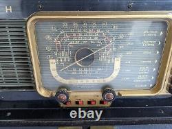 Zenith Trans-Oceanic Wave Magnet H500 Chassis 5H40 Radio Works