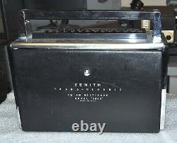 Zenith Trans-oceanic Royal 3000 All Transistor Model Vintage Works Good
